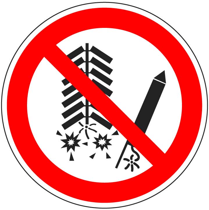 P040 - Vuurwerk afsteken verboden